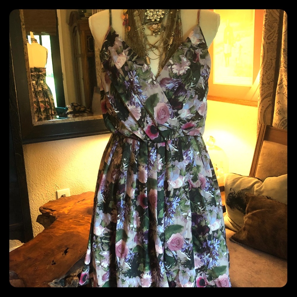 Beautiful Floral Slip on Dress by Jack